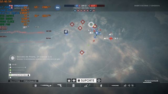 BF1 DESERTO DE SINAI 1080P ULTRA CORE i7 2600K + GTX 1070Ti смотреть онлайн