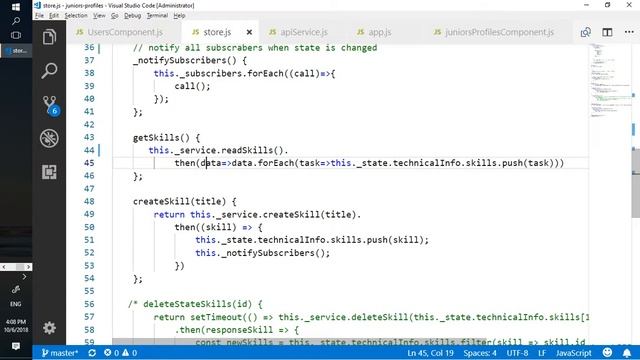 Project 2, Juniors-Profiles - 004, store, refactoring смотреть онлайн