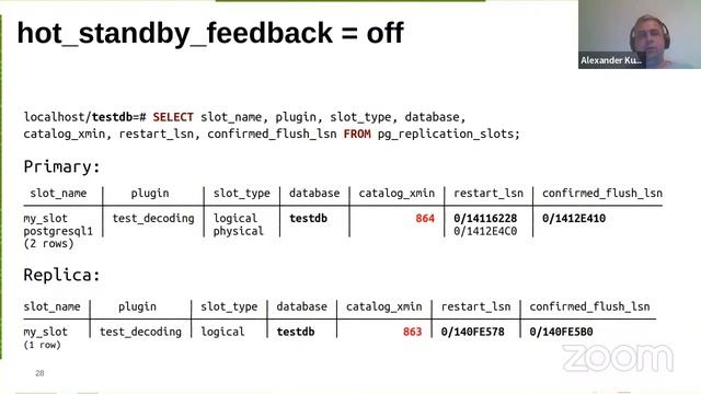 Alexander Kukushkin. Failover of logical replication slots in Patroni | #PostgresOpenTalks смотреть онлайн