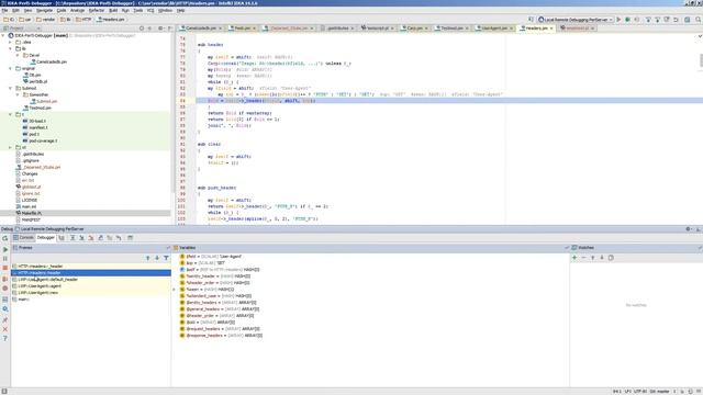 Perl5 remote debugging in IntelliJ IDEA смотреть онлайн
