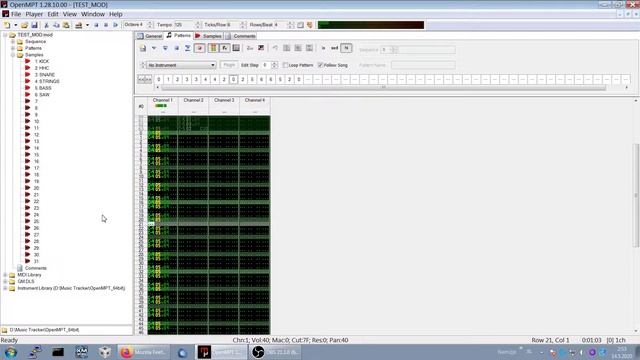 [Game music like] TEST_MOD (MOD, made in OpenMPT) смотреть онлайн