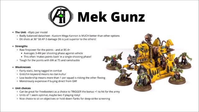 Strongest Orks Heavy Support Choices in 9th Edition - Warhammer 40K Ork Units Review смотреть онлайн