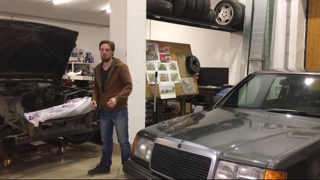 MERCEDES W124 AMG Перешил салон