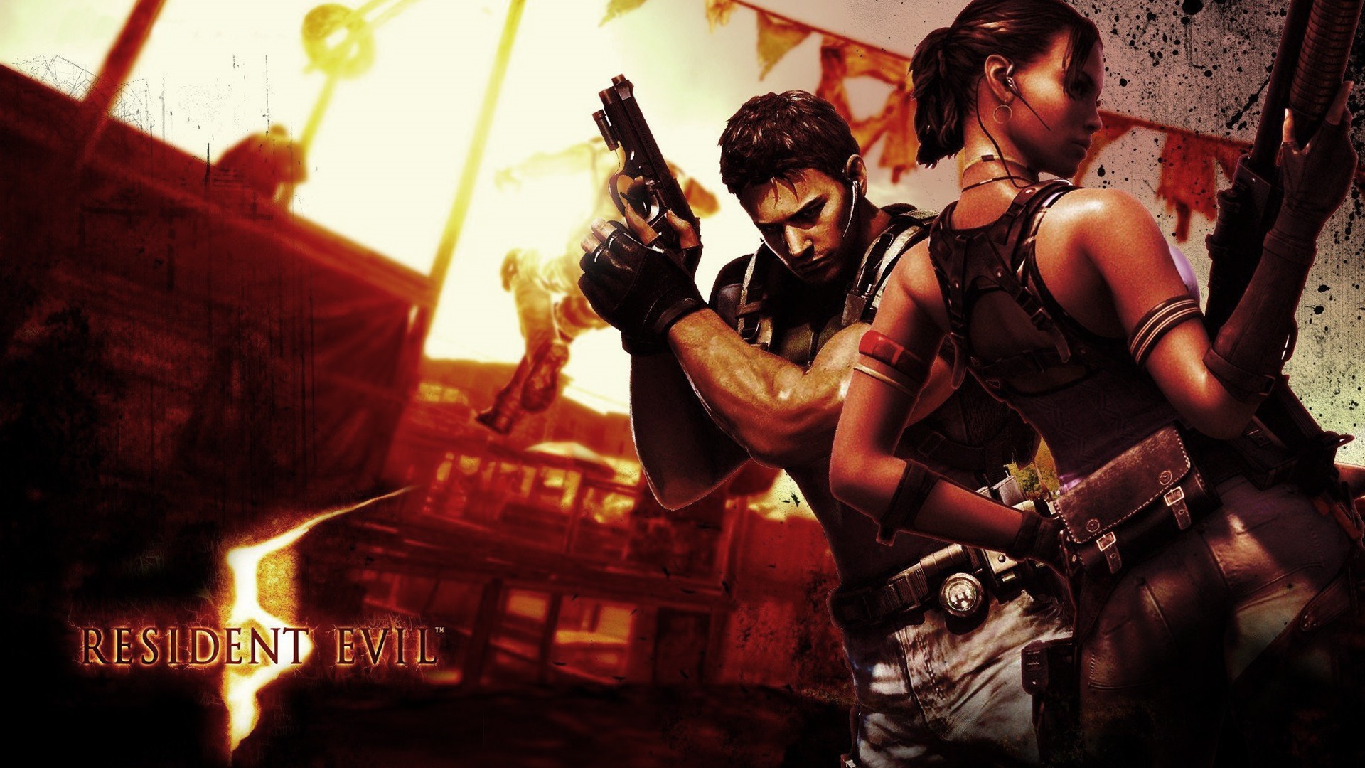 Прохождение Resident Evil 5 - Глава 1-1 (кооператив)