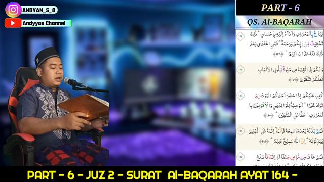 MERDU..!! MUROTTAL ALQURAN PART 6 | SURAT AL-BAQARAH AYAT 164 - 196 смотреть онлайн