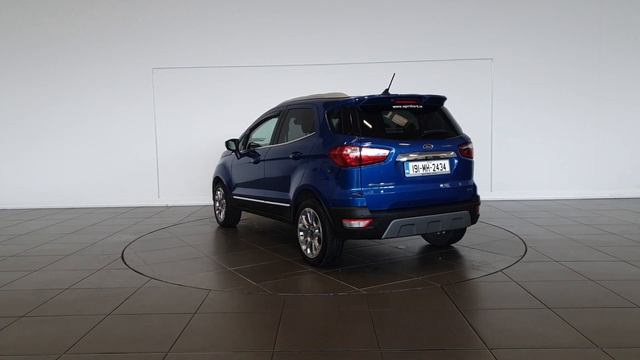 191MH2434 - 2019 Ford EcoSport ECOSPORT TITANIUM 1.0T 120PS HEATED SEATS CA... смотреть онлайн