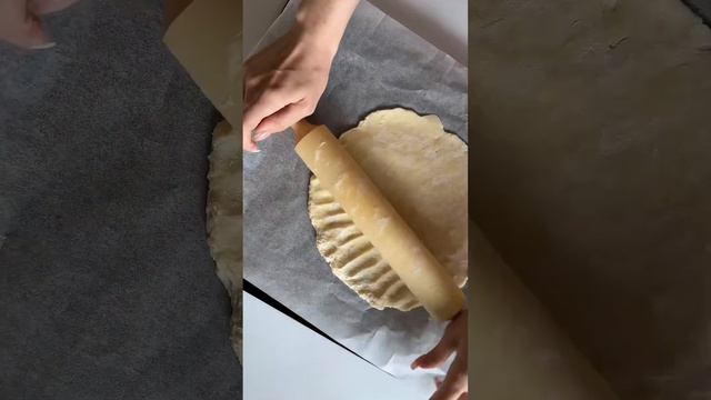 Галета с персиками #рецепты #сладкаявыпечка #выпечка #галета смотреть онлайн