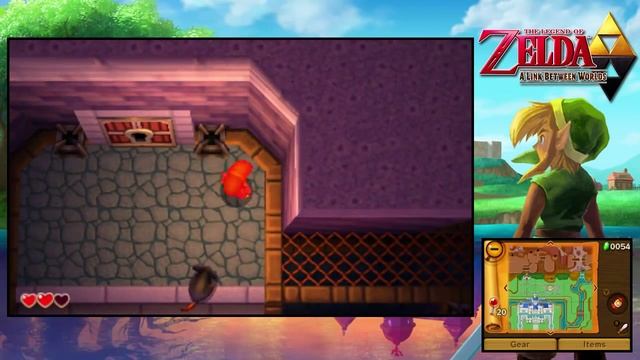 The Legend of Zelda A Link Between Worlds Gameplay Walkthrough Part 1 - Hero Awakens смотреть онлайн