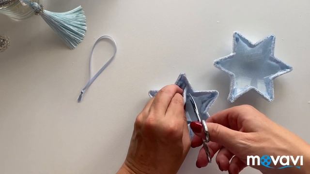 Ёлочные игрушки своими руками ???. Handmade Christmas decoration ? Звездочка ⭐️ смотреть онлайн