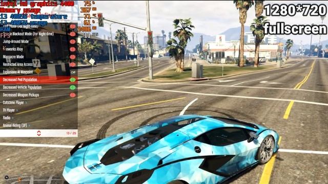 GTA 5 Low End PC i3 4gb ram | lag fix | Intel HD Graphics | 100% lag free | All settings explain смотреть онлайн