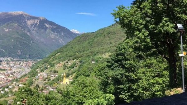 Bellinzona-castello sasso Corbaro-castello Montebello-Ticino Switzerland