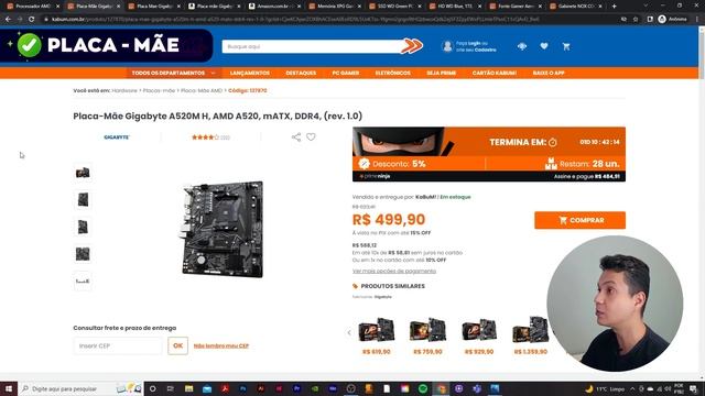 ? RYZEN 5 4600G | CONFIGURAÇÃO IDEAL | Qual placa-mãe usar! смотреть онлайн