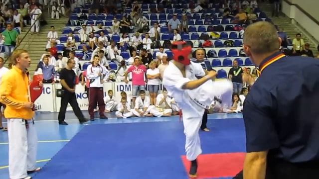 Matkovski Sergey - UKR (3 boy-1/2 final) "All kyokushin World cup" смотреть онлайн