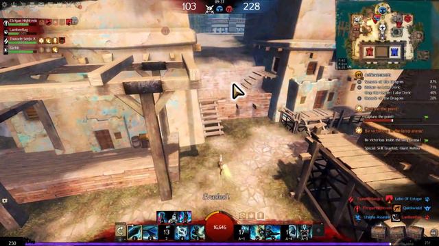 Guild Wars 2 power willbender pvp game play (roamer style) смотреть онлайн
