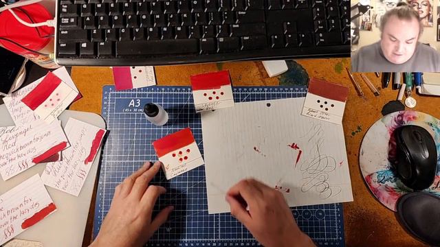 Levenger red, Diamine Ruby, Colorverse Redshift, Noodlers Cayanne, Robert Oster Blood Moon смотреть онлайн