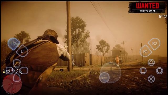 Playing Red Dead Redemption 2 on an iPad via PS Remote Play смотреть онлайн