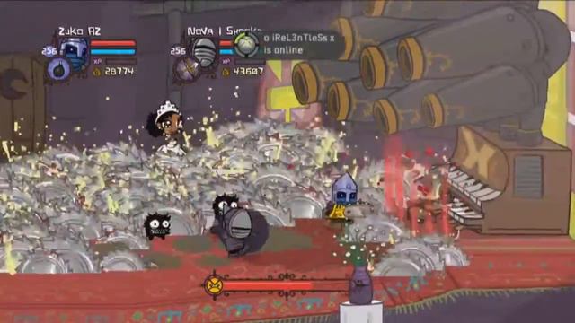Castle Crashers Insane mode part 3 смотреть онлайн