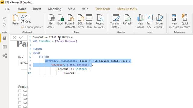 Create A Pareto Chart In Power BI Using DAX Function Combinations смотреть онлайн