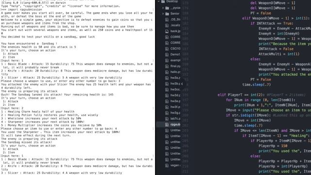 Python RPG — Samuel and Nathan смотреть онлайн