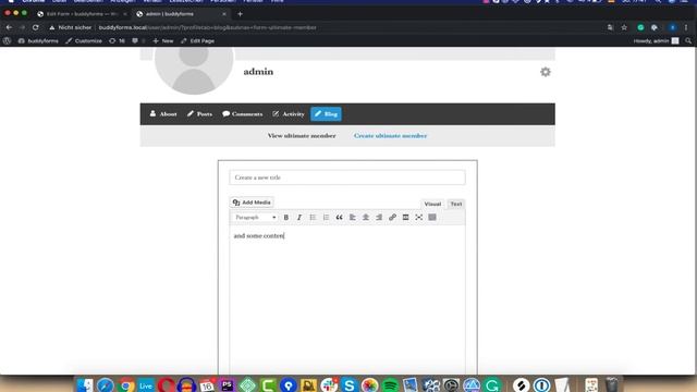 BuddyForms Ultimate Member Social Activity Support смотреть онлайн