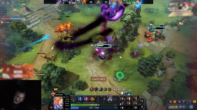 ИНБОССИК В СОЛО ЗАТАЩИЛ ИГРУ ЧЕРЕЗ КЕРРИ БИЛД НА ИНВОКЕРА | INBOSSIK DOTA STREAM | ИНВОКЕР ИНБОССИК смотреть онлайн