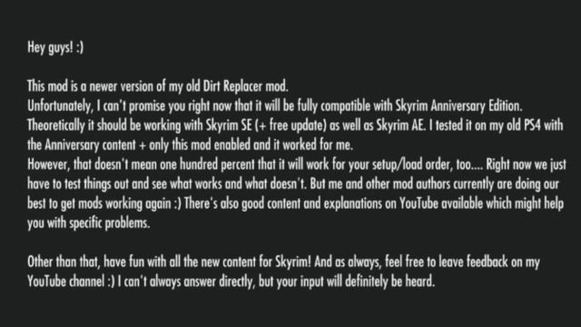 Skyrim PS4: The Mod Authors Are Working To Update Their Mods смотреть онлайн