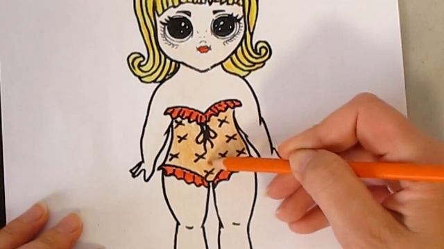 Paper dolls l DIY LOL Surprise OMG Paper Doll Hacks And Crafts l Creative diy projects смотреть онлайн