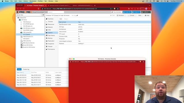 Installing CasaOS In Proxmox CT смотреть онлайн