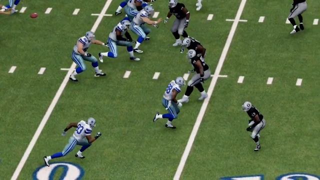 Madden 25 PS4 - Oakland Raiders vs Dallas Cowboys - NFL 2013 TNF Week 13 - 1st Qrt - HD смотреть онлайн