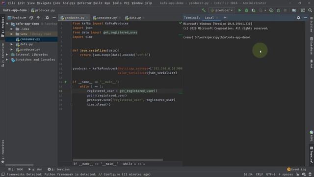 Part 12 - Consumer group in Kafka with 2 partition 1 consumer | Kafka for beginners смотреть онлайн