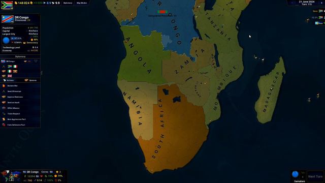 Age Of History 2 - South Africa Impossible Gameplay смотреть онлайн