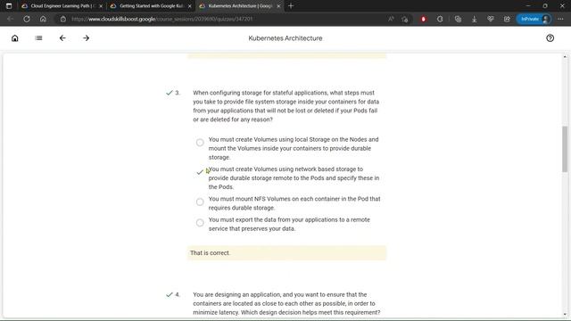 Quiz: Kubernetes Architecture | Getting Started with Google Kubernetes Engine #quiz смотреть онлайн