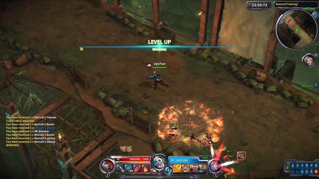 Wild Buster (Champions of Titan) - Abandon | Starting CLASSES and SKILLS | GAMEPLAY | смотреть онлайн