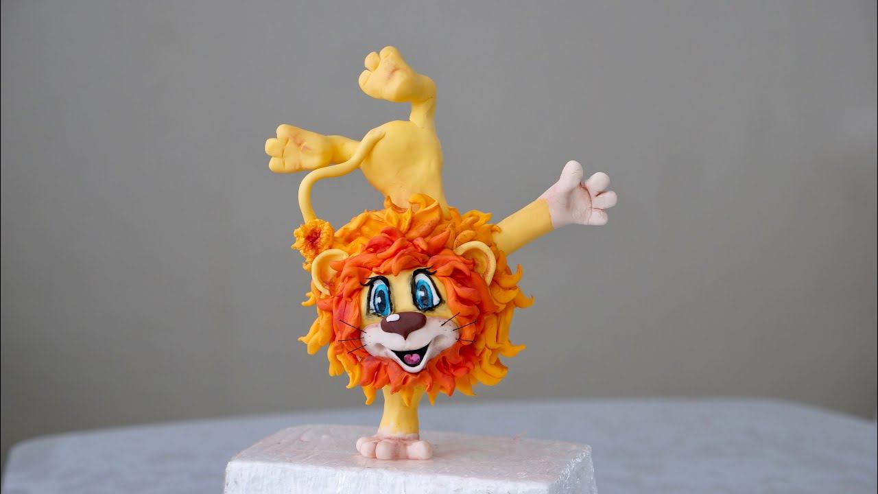 Львёнок. Нестандартная фигурка для ТОРТа - Я - ТОРТодел! смотреть онлайн