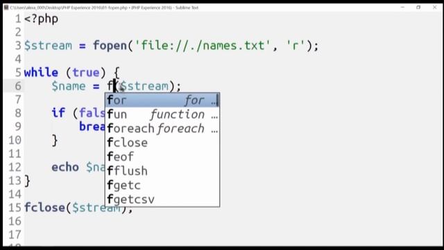 PHP Streams - Alexandre Gaigalas смотреть онлайн