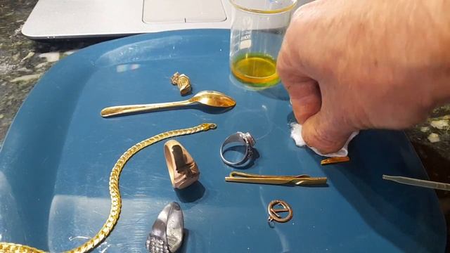 Секрет хлорного золота, приготовление,тест на золото. смотреть онлайн