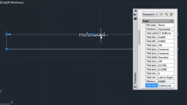 AutoCAD Classes Adding Text in Dimension смотреть онлайн