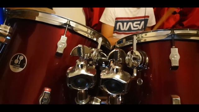 Sonor Force 507 Red Drum Kit With Pst5 Cymbals #sonordrums #drummer #drumkit #music