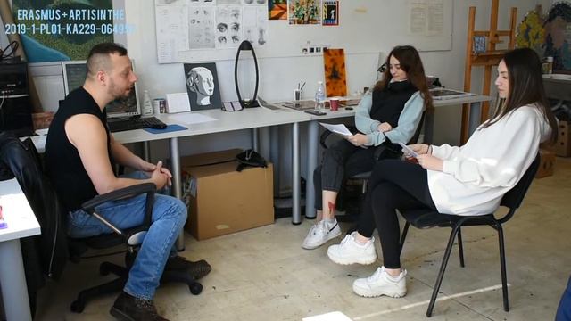 Интервю с учителя Пламен Велчев - част от проект Еразъм + Art is in air 2019-1-PL01-KA229-064957_2 смотреть онлайн