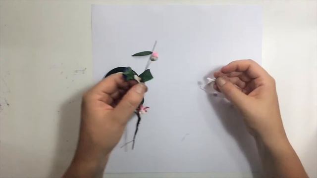Création d'une tige florale. смотреть онлайн