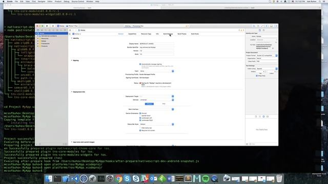 NativeScript: Debug the iOS Runtime in existing app with source code attached in Xcode смотреть онлайн