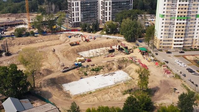 ГК Меридиан Тюмень. Динамика строительства ЖК Первая Линия. Гавань. Июль 2020 г. смотреть онлайн