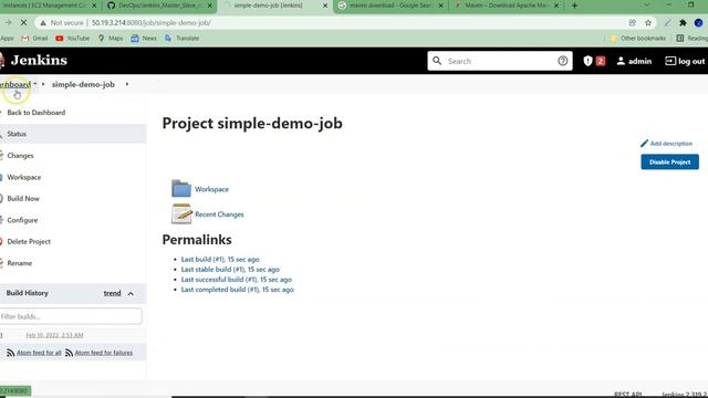 #2 - Maven Project ని Jenkins Slave లో ఎలా Run చెయ్యాలి смотреть онлайн