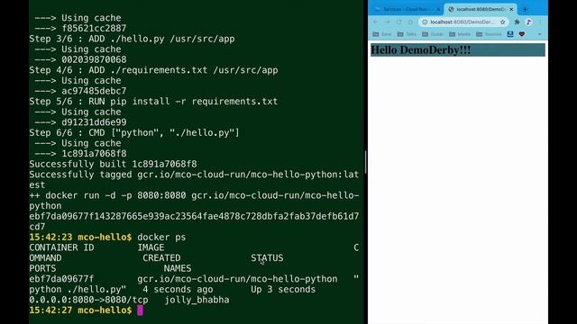 Dev to Prod in Three Easy Steps with Cloud Run смотреть онлайн