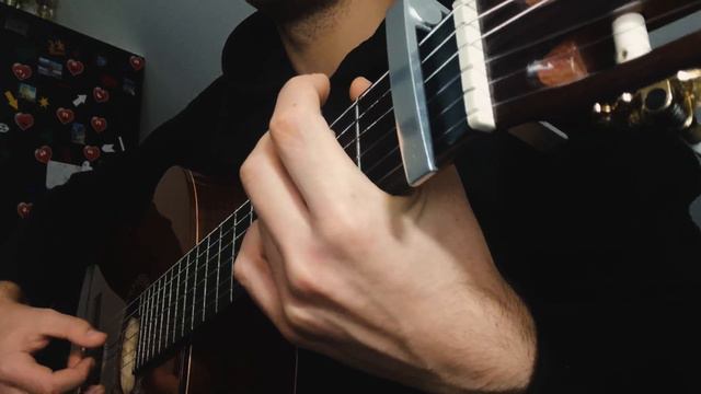 John Legend - All of Me (guitar cover fingerstyle) смотреть онлайн