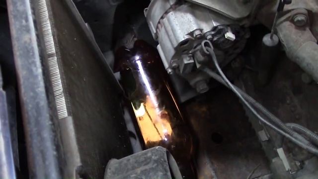 Слив охлаждающей жидкости с автомобиля Daewoo Sens смотреть онлайн