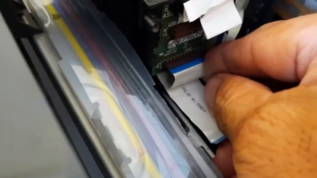 Epson L1300 Printer - How to remove and clean printhead смотреть онлайн