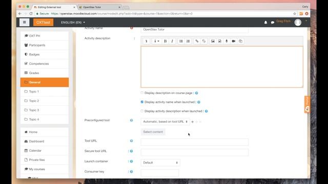 How to integrate OpenStax Tutor with your Moodle course смотреть онлайн