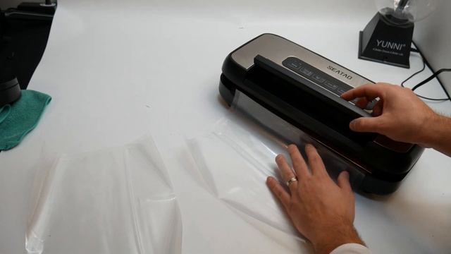 SEATAO VH5156 Commercial Vacuum Sealer Machine, 80kPa Automatic Air Sealing System for Food Saver смотреть онлайн