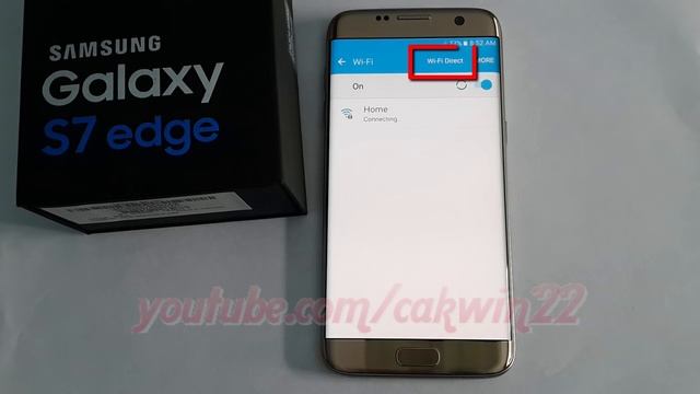 Samsung Galaxy S7 Edge : How to Enable WiFi Direct (Android Marshmallow) смотреть онлайн